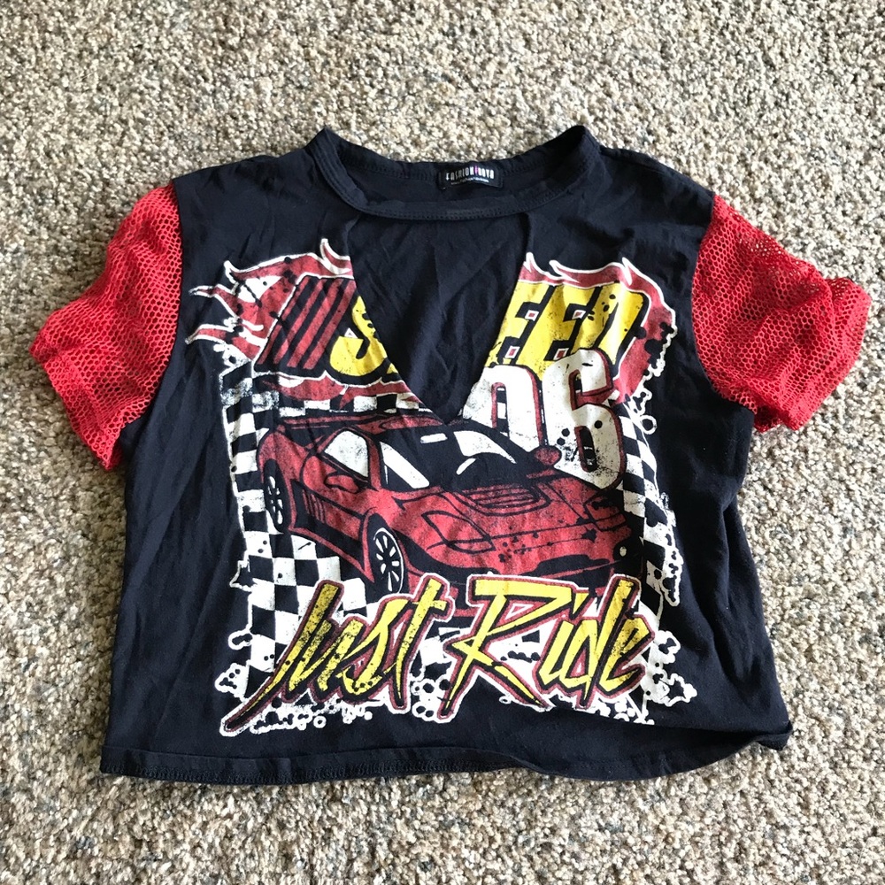 Fashion Nova racing top